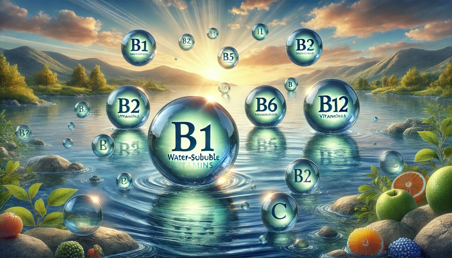 Water Soluble Vitamins - Clear Mind Haven